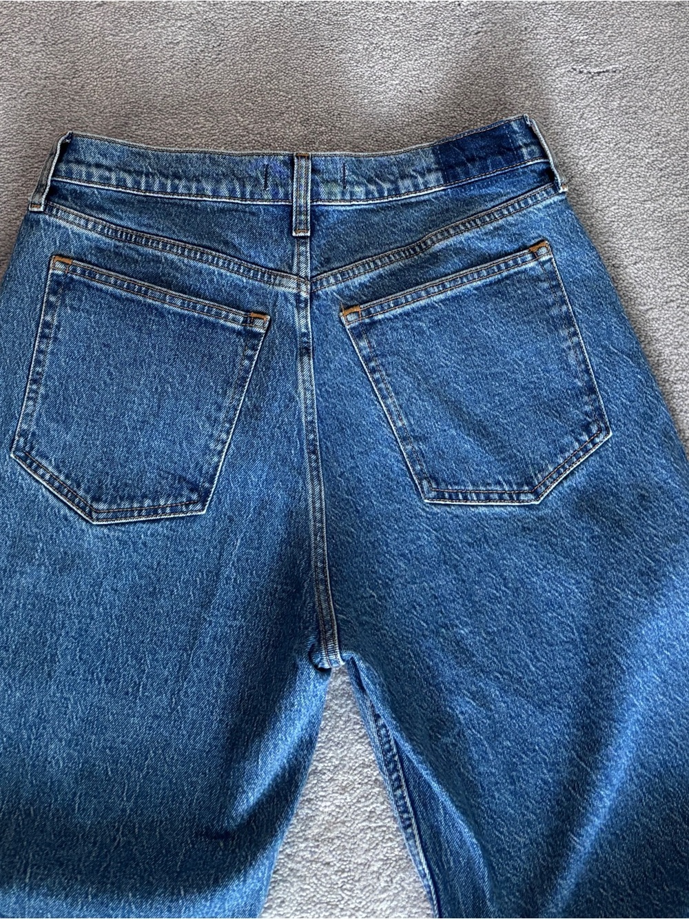 Abercrombie & Fitch High-Rise Blue Denim Jeans - Picture 5 of 5